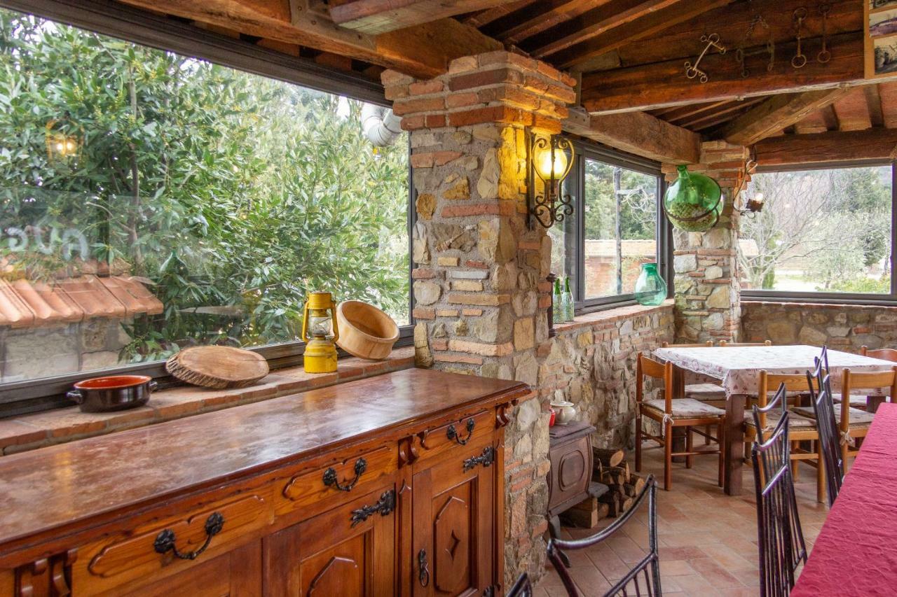 サンタ・ルーチェ Agriturismo Le Vignacceヴィラ エクステリア 写真